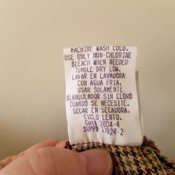 Girls size 12 Houndstooth skirt - Picture 8 of 8